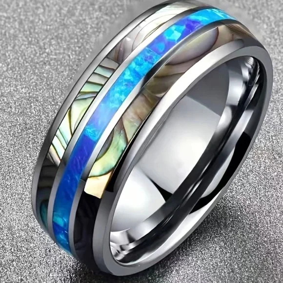 STAINLESS STEEL BAND RING - Picture 3 of 3